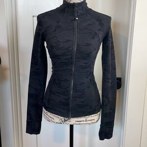 Lulu Lemon Camo Zip Up